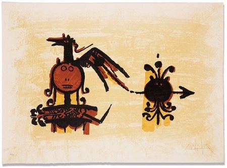 Lithographie Lam - El Último Viaje Del Buque Fantasma 4