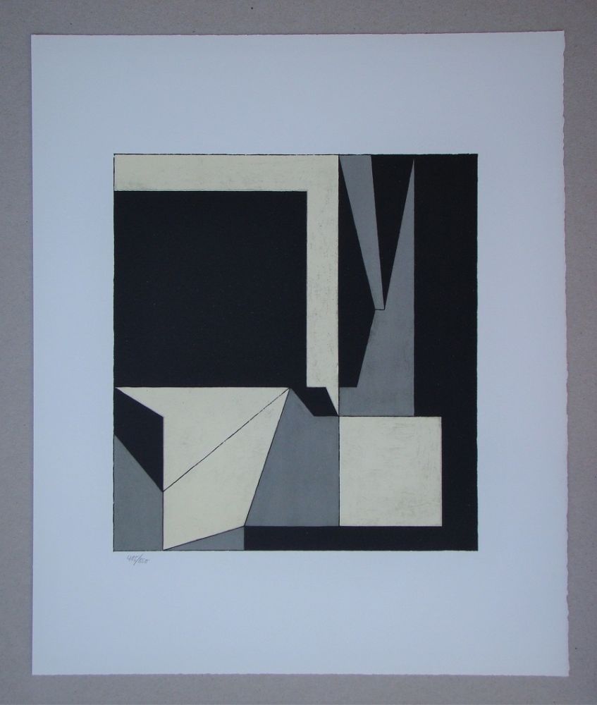 Lithographie Vasarely - Elche
