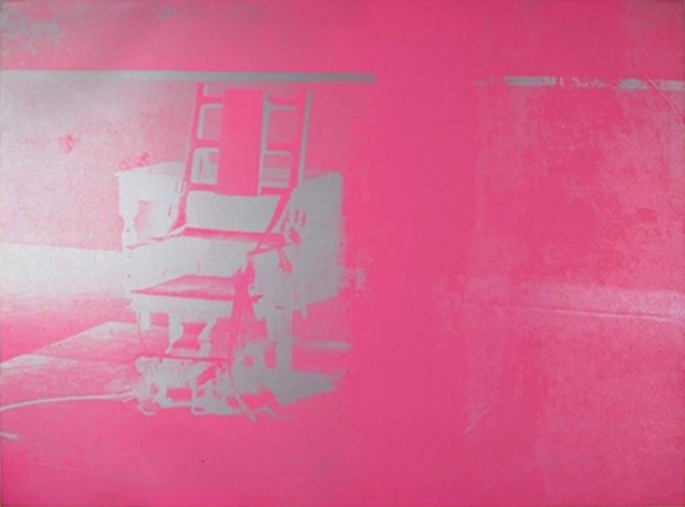 Sérigraphie Warhol - Electric Chair (FS II.75) 