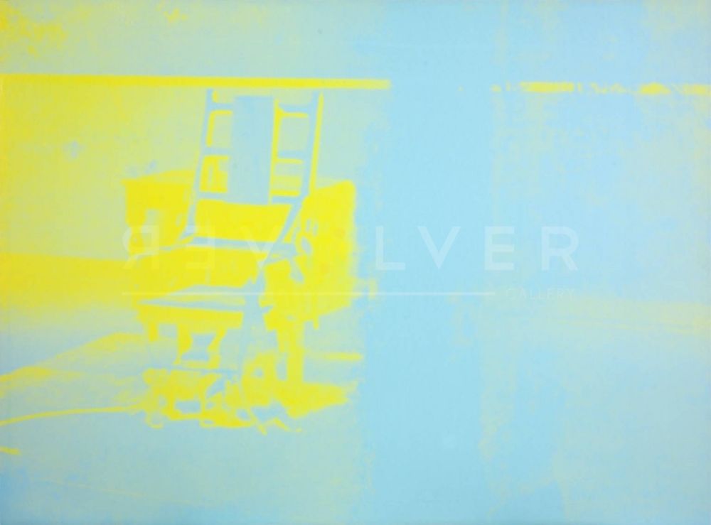 Sérigraphie Warhol - Electric Chair (FS II.77)