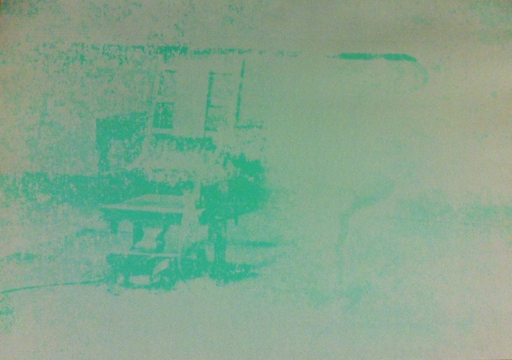 Sérigraphie Warhol - Electric Chair (FS II.80)