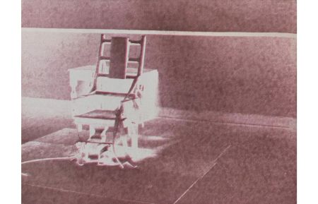 Sérigraphie Warhol - Electric Chair II.78