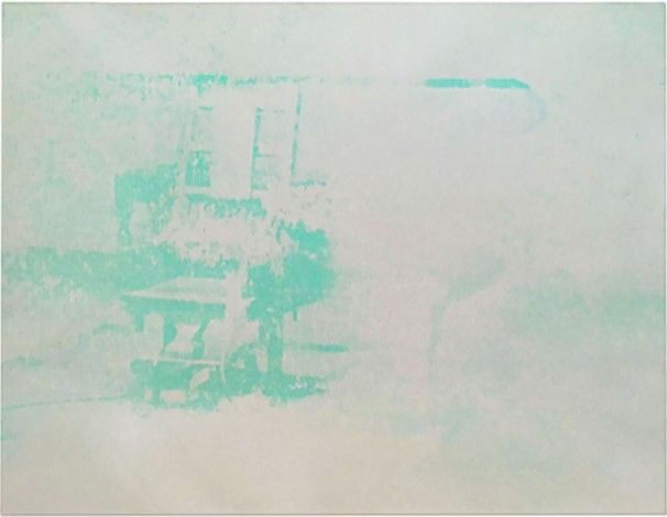 Sérigraphie Warhol - Electric Chair II.80