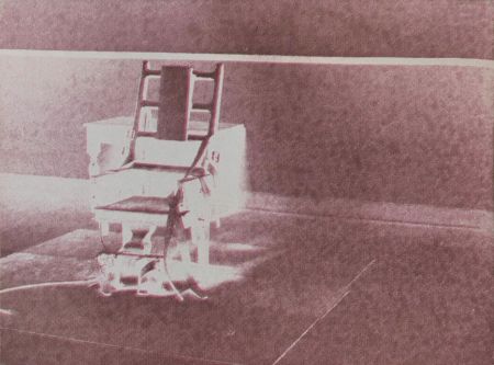 Sérigraphie Warhol - Electric Chairs, II.78