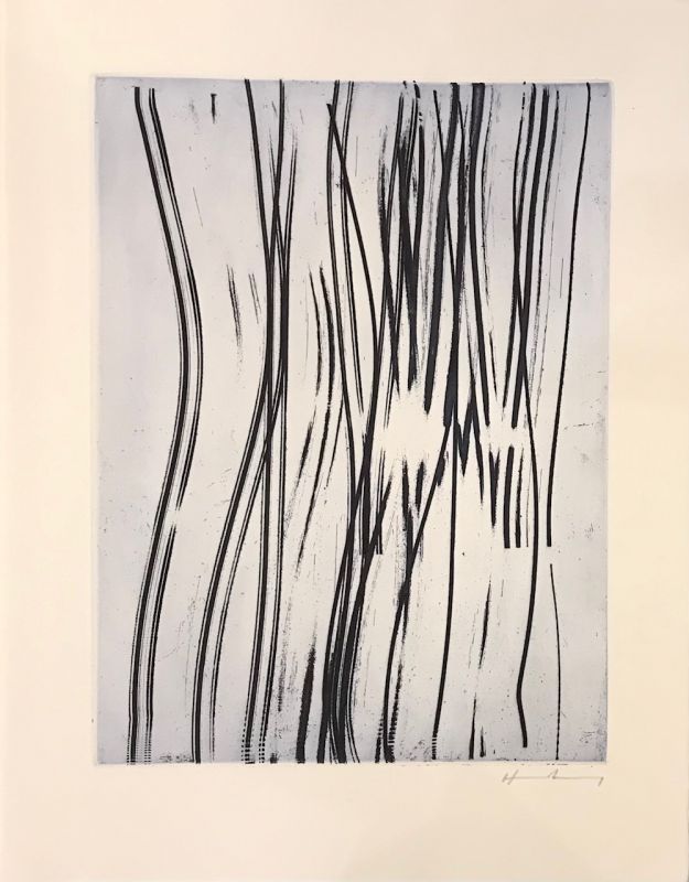 Eau-Forte Hartung - Elegie des Alizés / GM 1978-22 