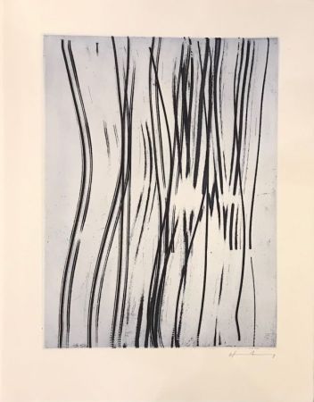 Eau-Forte Hartung - Elegie des Alizés / GM 1978-22 