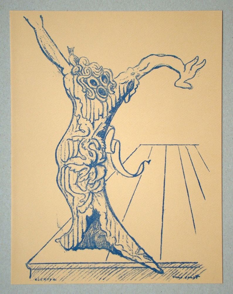 Lithographie Ernst - Elektra