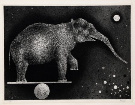 Manière Noire Avati - Elephant Equilibriste