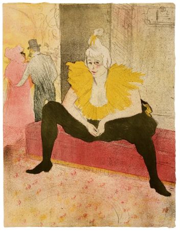 Lithographie Toulouse-Lautrec - Elles