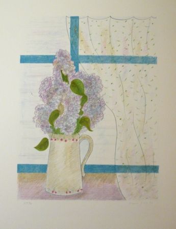 Lithographie Girona - ELS LILAS
