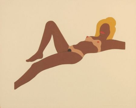 Aucune Technique Wesselmann - Embossed Nude #8 (study for The Great American Nude)  