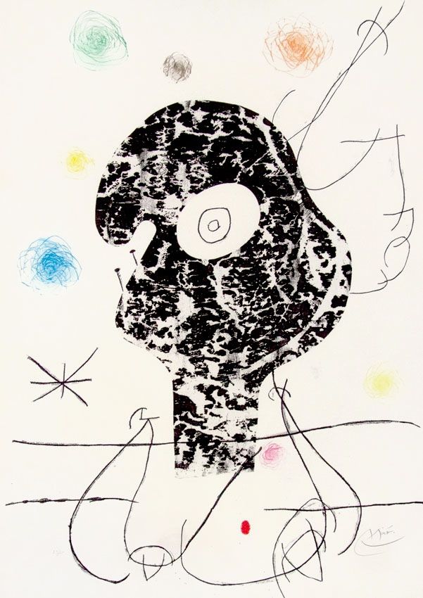Gravure Miró - Emehpylop