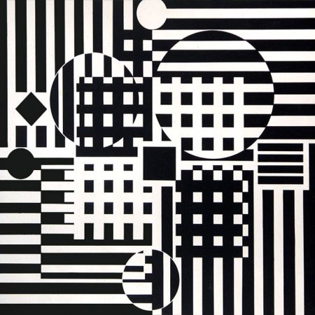 Aucune Technique Vasarely - Encelade