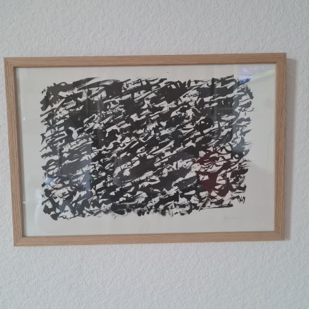 Aquatinte Michaux - Encre sur papier 