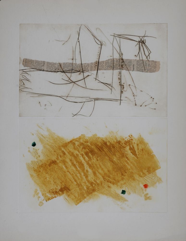 Gravure Coignard - Envol #2, 1973 - Hand-signed