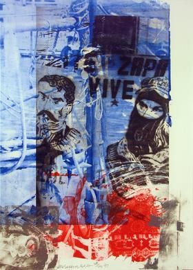 Intaglio Rauschenberg - Epic