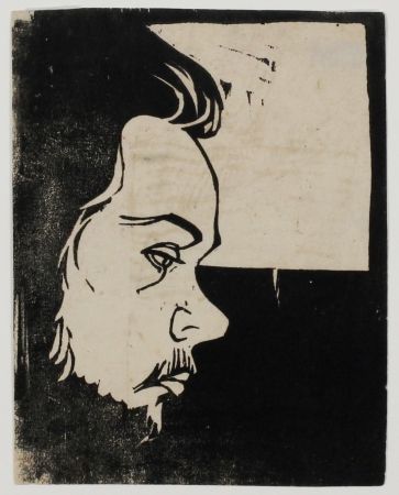 Gravure Sur Bois Kirchner - Erich Heckel