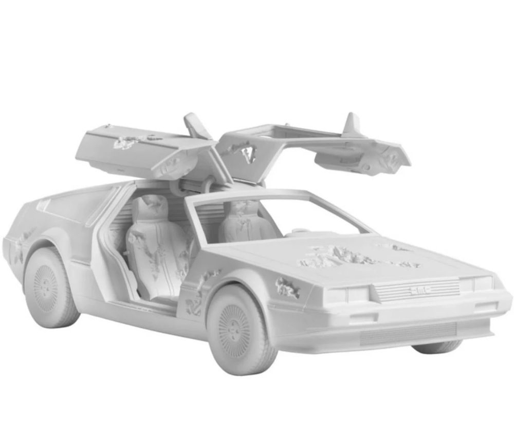 Multiple Arsham - Eroded Delorean (white)