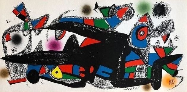 Lithographie Miró - Escultor : Dinamarca