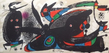 Lithographie Miró - Escultor : Gran Bretaña