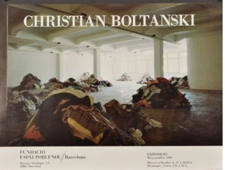 Affiche Boltanski - Espai Poblenou