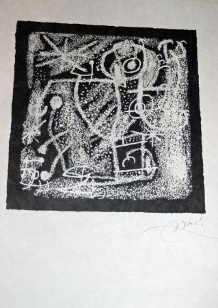 Lithographie Miró - Essences de la terra