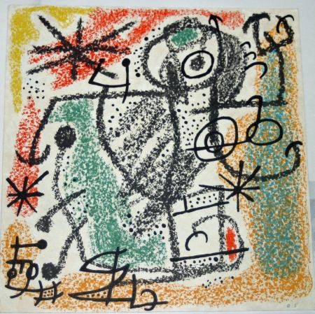 Lithographie Miró - Essences de la terra BAT