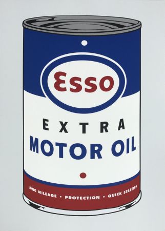 Sérigraphie Meyer  - Esso Extra Motor Oil