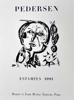 Affiche Pedersen - Estampes 1991