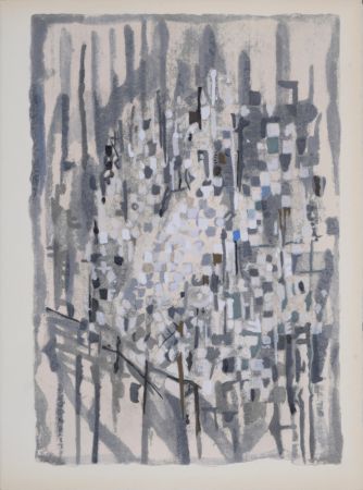 Pochoir Vieira Da Silva - Et puis voilà (#B), 1951