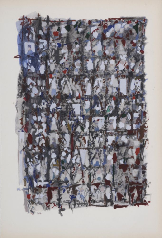 Pochoir Vieira Da Silva - Et puis voilà (#C), 1951