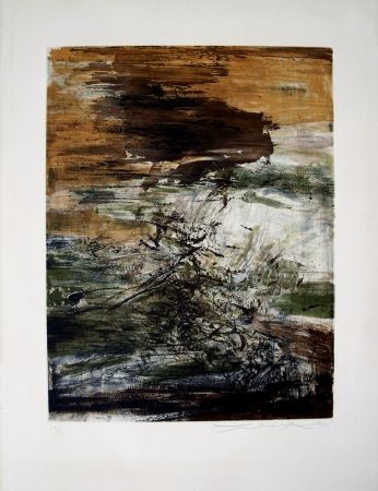 Gravure Zao - ETCHING WITH AQUATINT - 160
