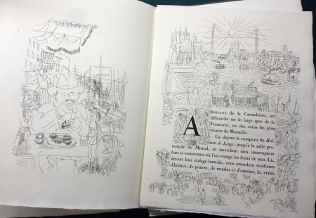 Livre Illustré Dufy - Eugène Montfort: LA BELLE ENFANT OU L'AMOUR A QUARANTE ANS. 94 eaux-fortes originales de Raoul Dufy (1930).