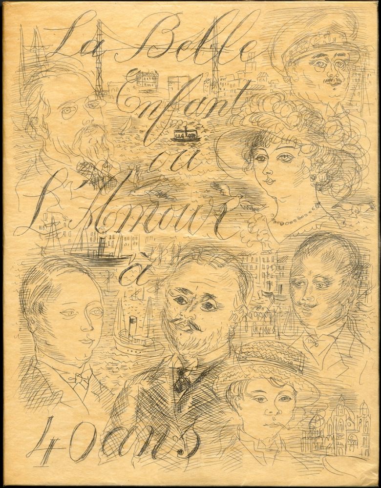 Livre Illustré Dufy - Eugène Montfort: LA BELLE ENFANT OU L'AMOUR A QUARANTE ANS. 94 eaux-fortes originales de Raoul Dufy (1930). Exemplaire sur Japon nacré.