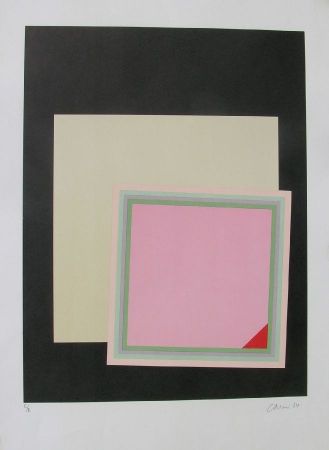 Lithographie Carmi - Eva in terra 1