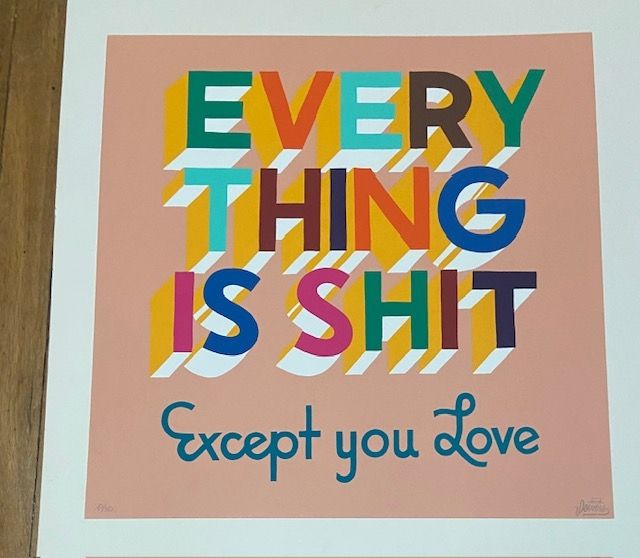 Sérigraphie Powers - Everything ...