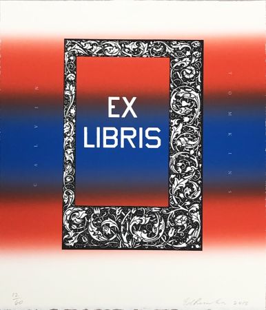 Lithographie Ruscha - Ex Libris