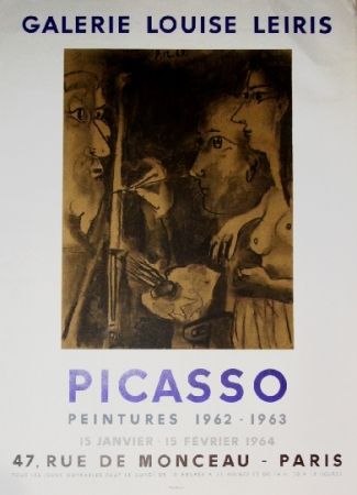 Affiche Picasso - Exposition Louise Leiris