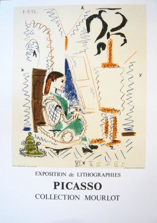 Affiche Picasso - Exposition Picasso Mourlot 2