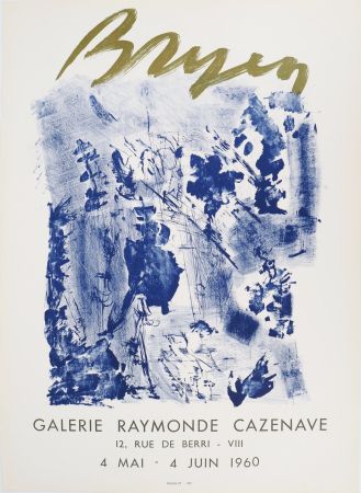 Livre Illustré Bryen - Exposition à la Galerie Cazenave