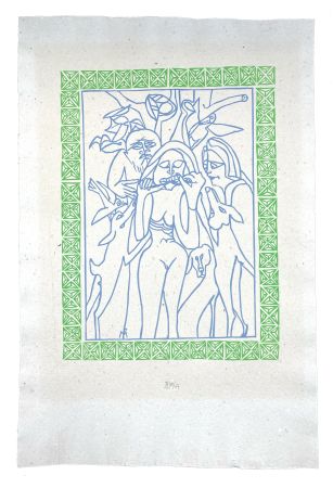 Gravure Sur Bois Müller - EYA (a)