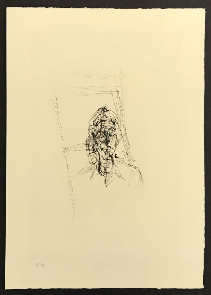 Gravure Giacometti - Face from La Magie Quotidienne