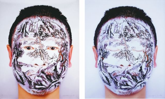 Photographie Yan - Face tattoo