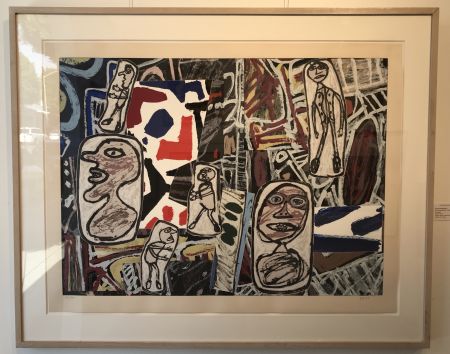 Sérigraphie Dubuffet - Faits Memorables I