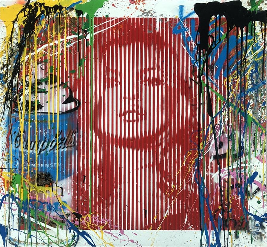 Aucune Technique Mr Brainwash - Fame Moss Red/ Kate Moss (HPM)