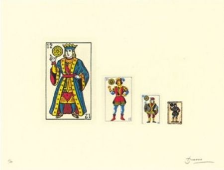 Lithographie Brossa - Familia