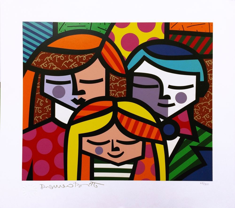 Sérigraphie Britto - FAMILY