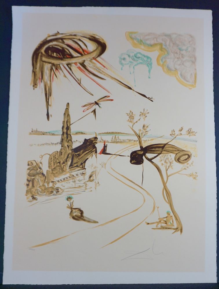 Lithographie Dali - Fantastic Voyage