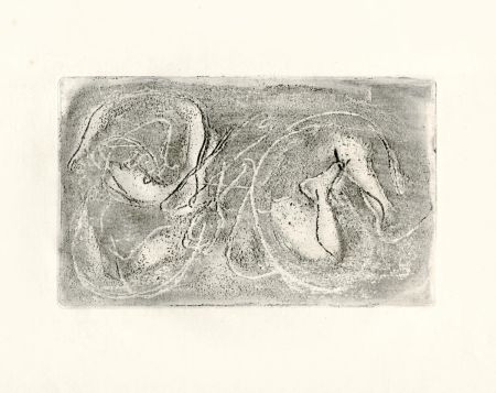 Eau-Forte Fautrier - Fautrier l'enragé / La Femme morte