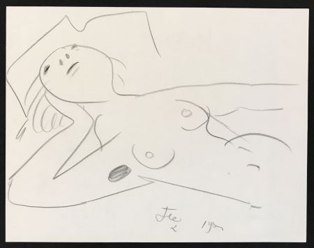 Aucune Technique Cocteau - Female Nude